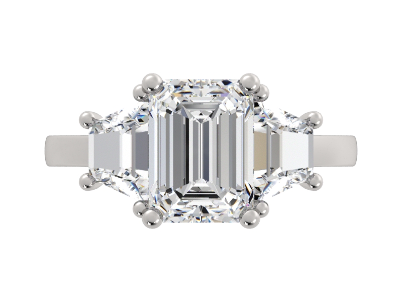 Dallas Lab-grown Emerald Cut Diamonds