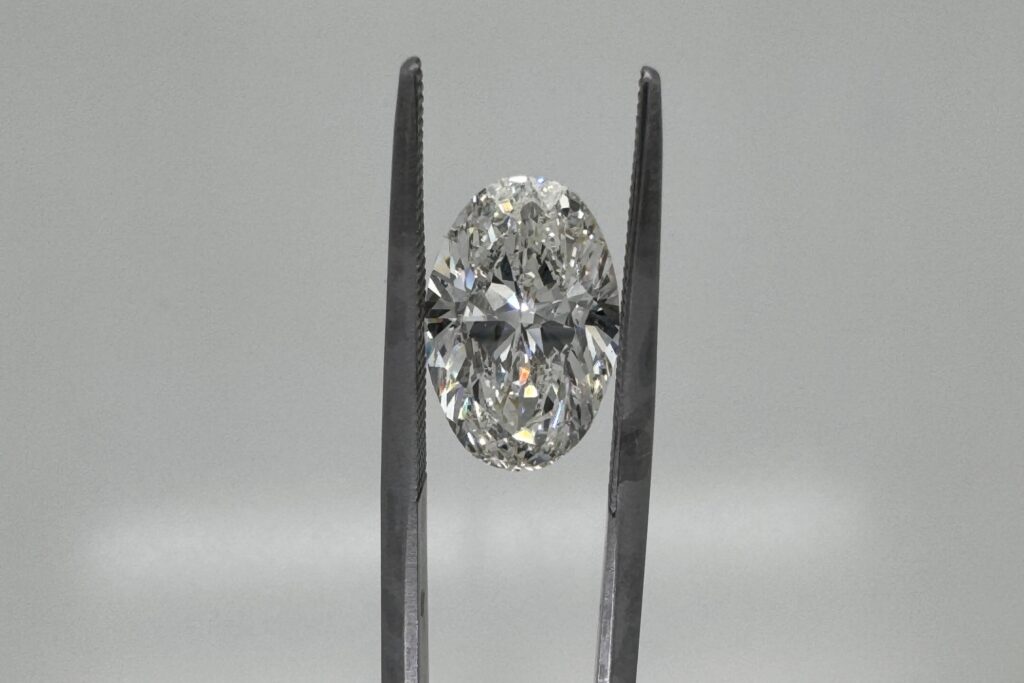 Oval Cut Lab Grown Diamond in Dallas